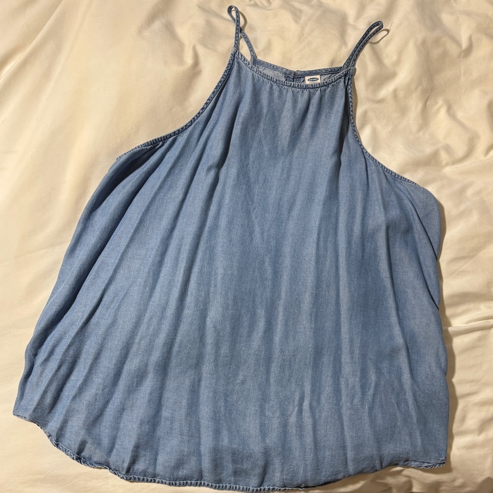 Old Navy Light Blue Denim Camisole